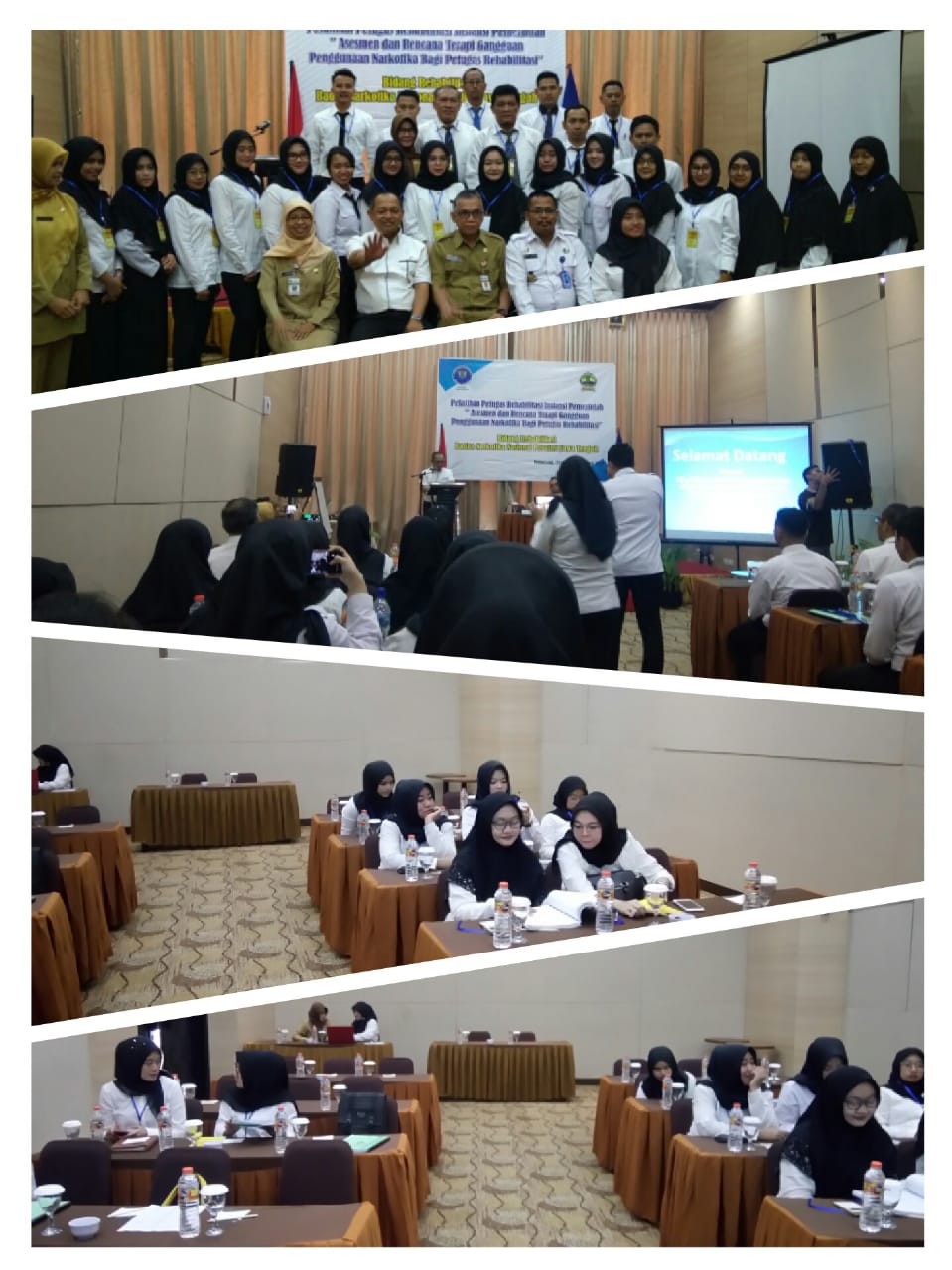 PELATIHAN PETUGAS REHABILITASI INSTANSI PEMERINTAH "ASESMEN DAN RENCANA TERAPI GANGGUAN PENGGUNAAN NARKOTIKA BAGI PETUGAS REHABILITASI" tanggal 23-27 September 2019 PELATIHAN PETUGAS REHABILITASI INSTANSI PEMERINTAH "ASESMEN DAN RENCANA TERAPI GANGGUAN PENGGUNAAN NARKOTIKA BAGI PETUGAS REHABILITASI" tanggal 23-27 September 2019