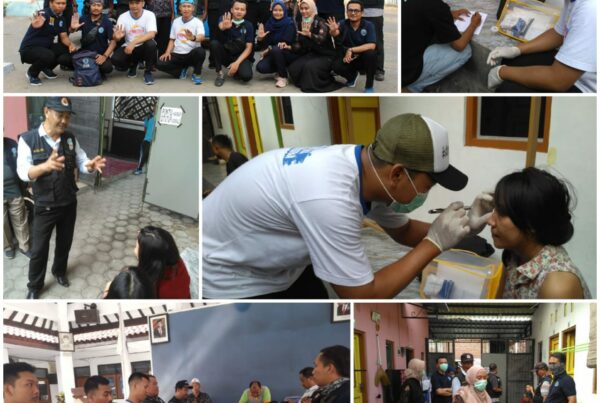 Kegiatan Test Urine Di Lingkungan Masyarakat (Rumah Kost Randugunting Kota Tegal)