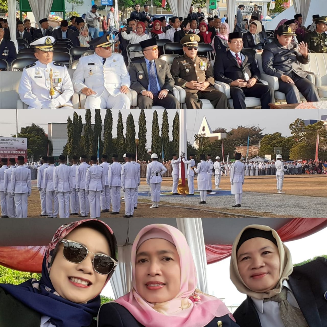 Upacara Penurunan Bendera Merah Putih Upacara Penurunan Bendera Merah Putih