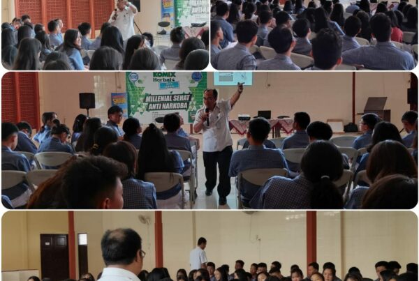 Road Show Go To School, Milenial Sehat Tanpa Narkoba di SMA PIUS TEGAL