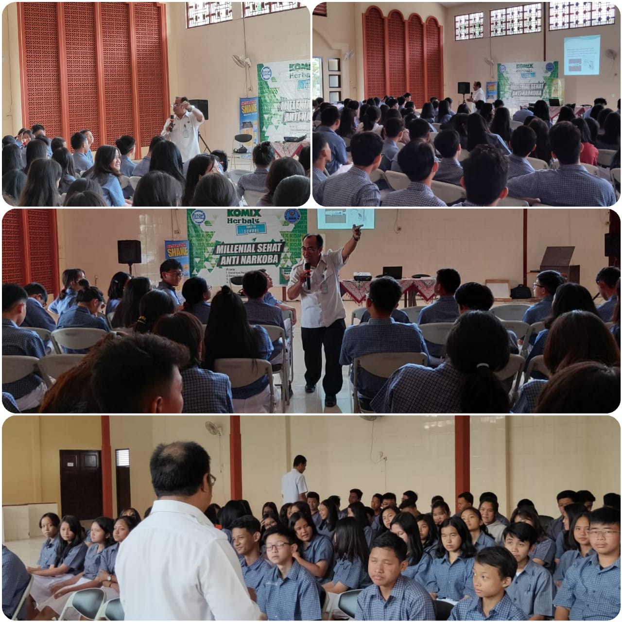 Road Show Go To School, Milenial Sehat Tanpa Narkoba di SMA PIUS TEGAL Road Show Go To School, Milenial Sehat Tanpa Narkoba di SMA PIUS TEGAL