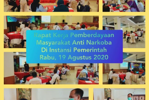Rapat Kerja Pemberdayaan Masyarakat Anti Narkoba di Instansi Pemerintah