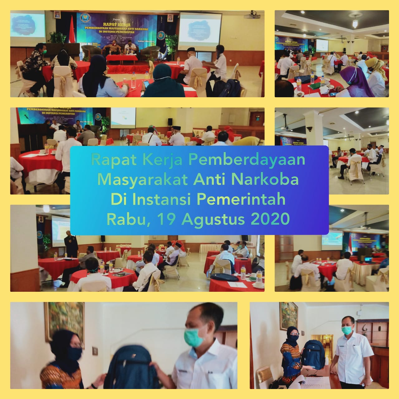 Rapat Kerja Pemberdayaan Masyarakat Anti Narkoba di Instansi Pemerintah Rapat Kerja Pemberdayaan Masyarakat Anti Narkoba di Instansi Pemerintah
