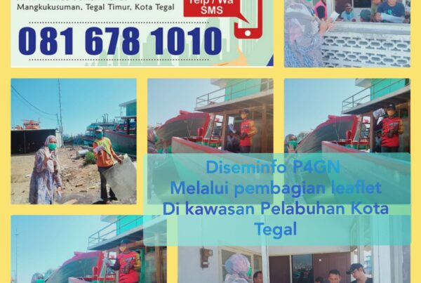 Kegiatan Diseminasi Informasi Kepada Nelayan di kawasan Pelabuhan Kota Tegal
