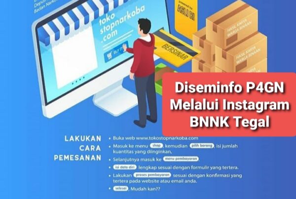 Kegiatan Diseminasi Informasi melalui Instagram BNNK Tegal