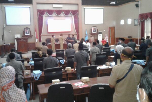 Rapat Paripurna DPRD Kota Tegal