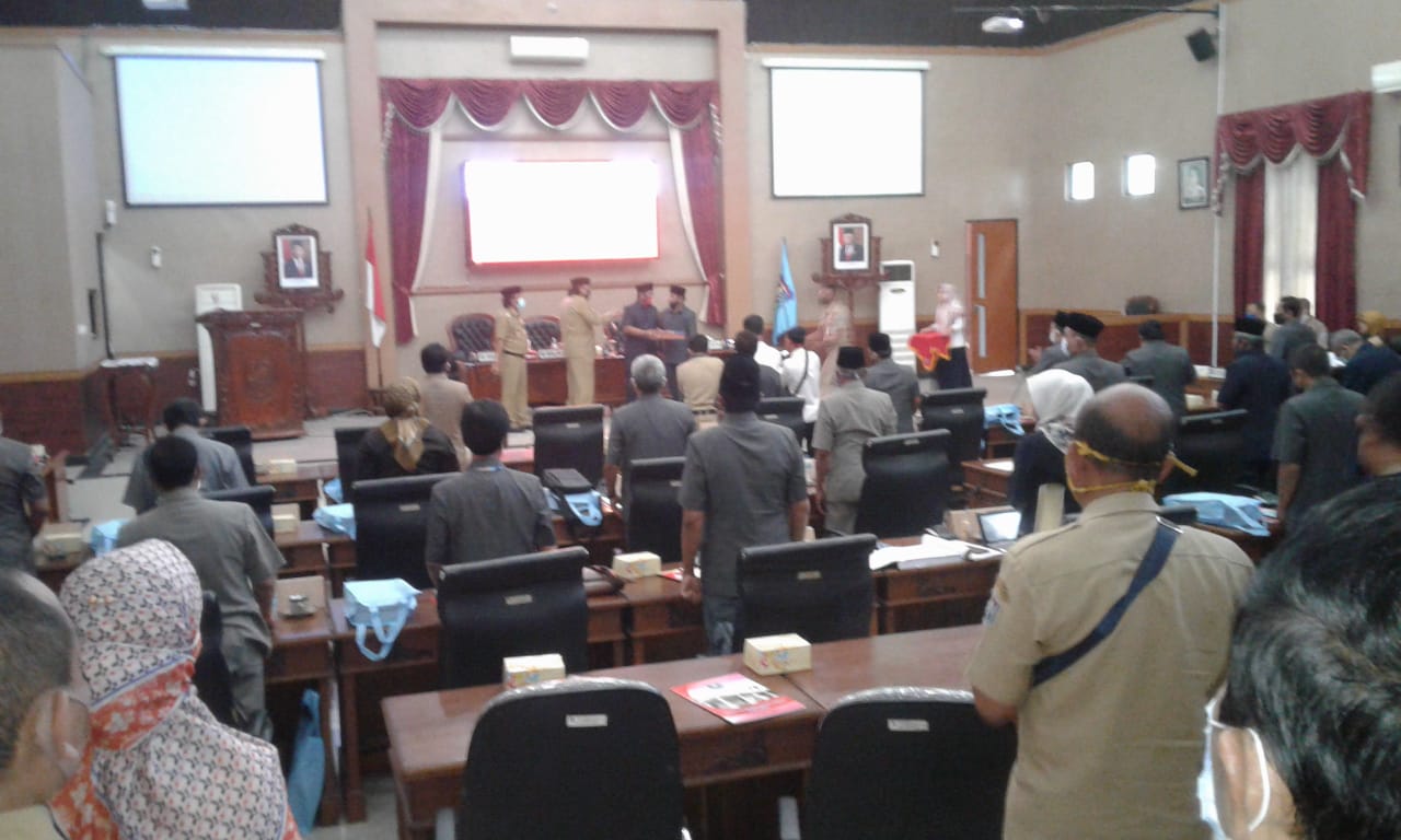 Rapat Paripurna DPRD Kota Tegal Rapat Paripurna DPRD Kota Tegal