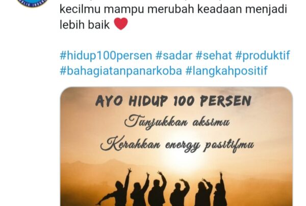 Penyampaian Informasi P4GN melalui Infobnn_kota_tegal BNNK Tegal