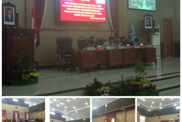 Rapat Paripurna DPRD Kota Tegal