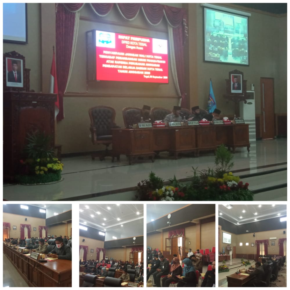 Rapat Paripurna DPRD Kota Tegal Rapat Paripurna DPRD Kota Tegal