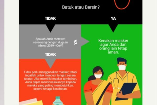 Penyampaian Informasi P4GN melalui instastory BNNK Tegal