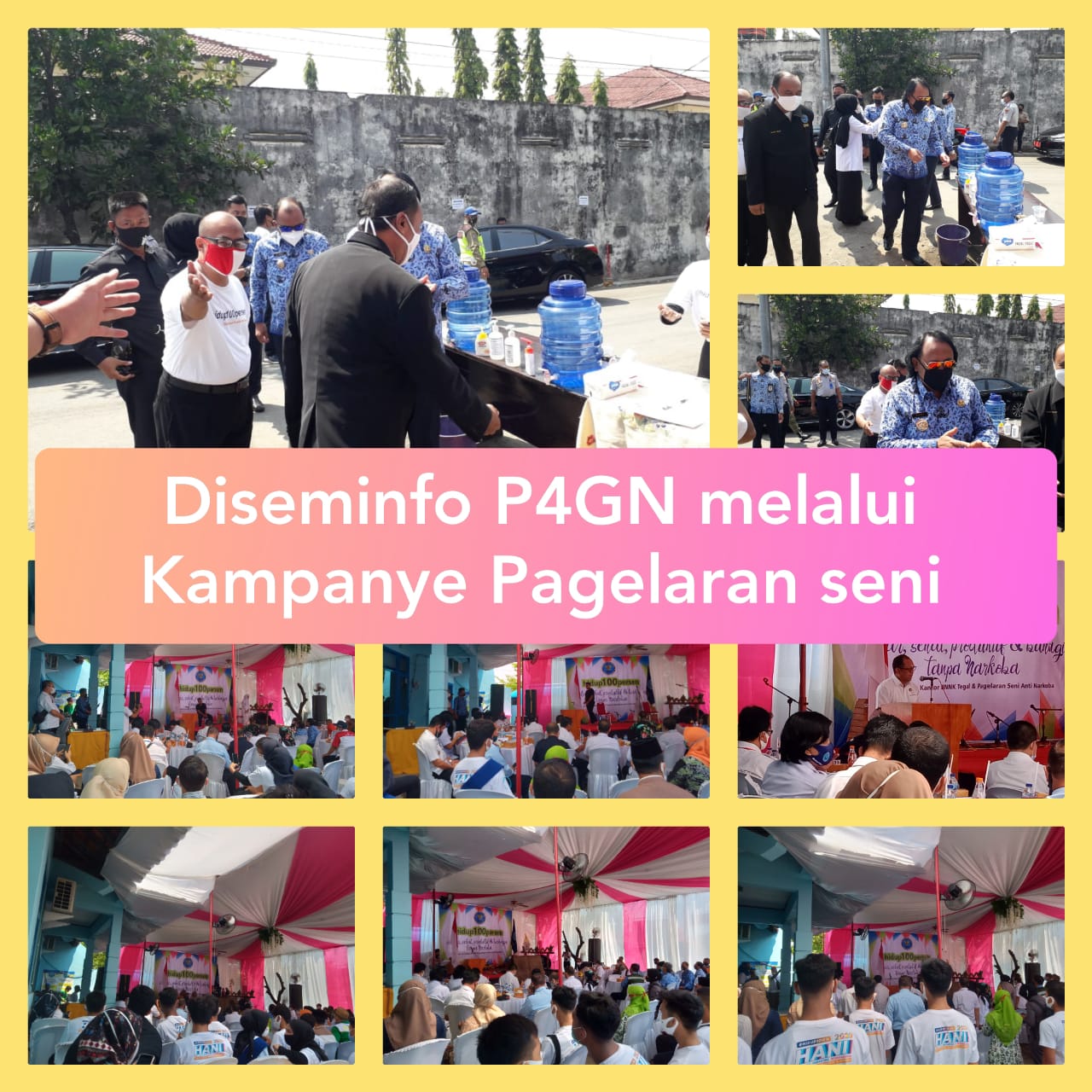 Diseminasi Informasi P4GN melalui Pagelaran Seni Diseminasi Informasi P4GN melalui Pagelaran Seni