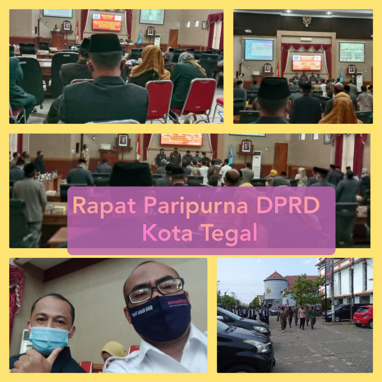 Rapat Paripurna DPRD Kota Tegal Rapat Paripurna DPRD Kota Tegal