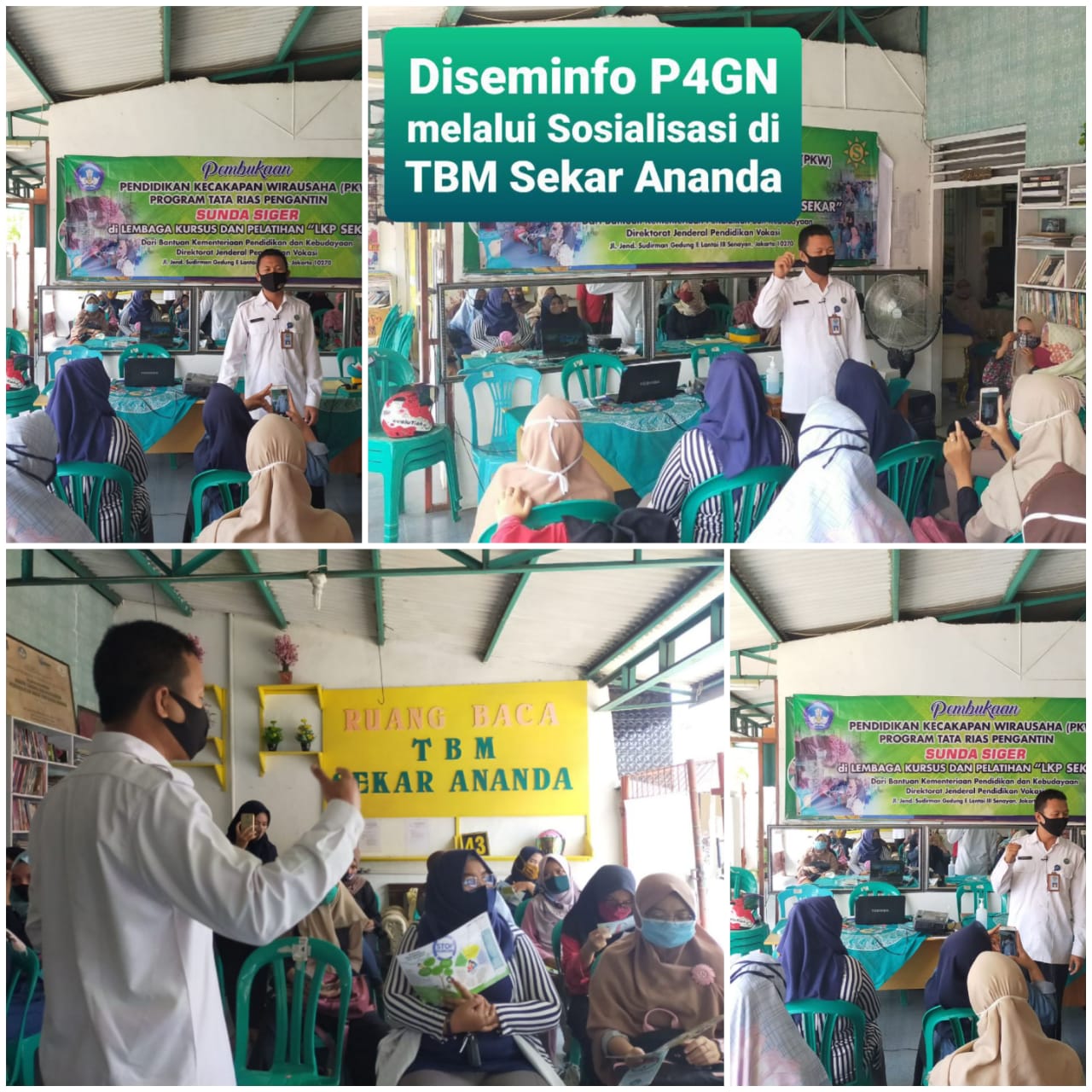 Penyampaian Informasi di TBM Sekar Ananda Randugunting Penyampaian Informasi di TBM Sekar Ananda Randugunting