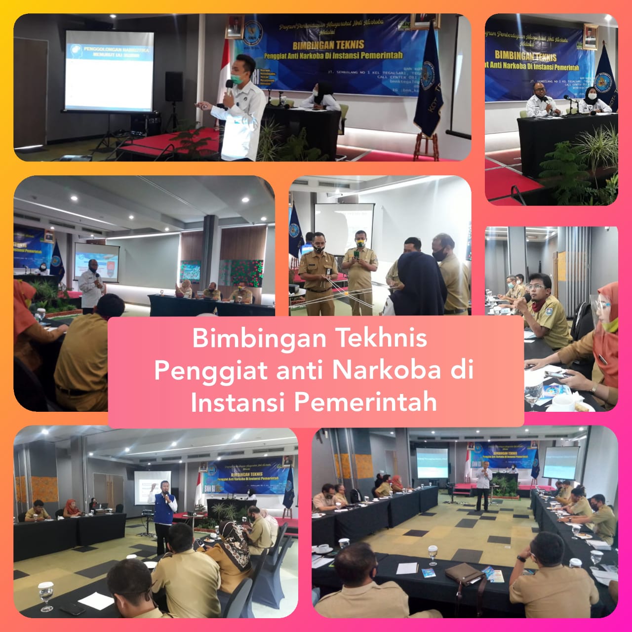 Bimbingan Teknis Penggiat Anti Narkoba di Instansi Pemerintah Bimbingan Teknis Penggiat Anti Narkoba di Instansi Pemerintah