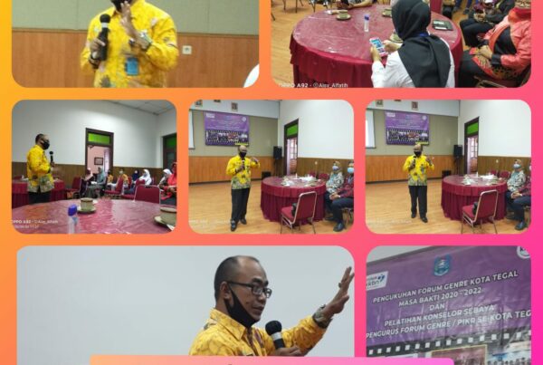 Diseminasi Informasi P4GN pada pengukuhan Forum Genre