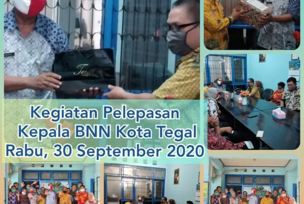 Kegiatan Pelepasan Kepala BNN Kota Tegal