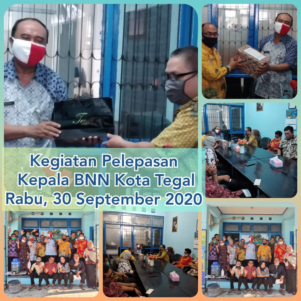 Kegiatan Pelepasan Kepala BNN Kota Tegal Kegiatan Pelepasan Kepala BNN Kota Tegal