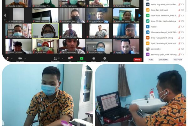 Peningkatan Kemampuan Petugas Rehabilitasi "Pelatihan Jarak Jauh Kurikulum 7 tentang Pelatihan Manajemen Krisis (secara virtual)