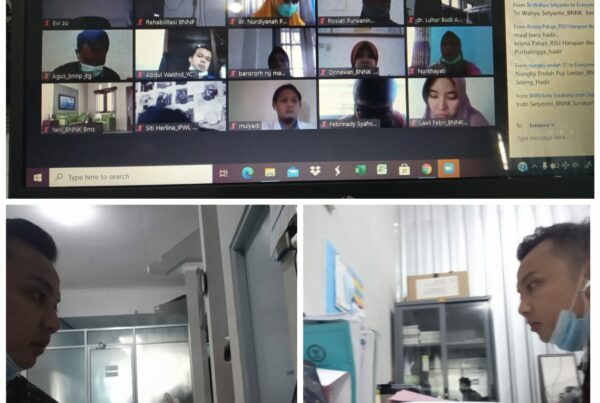 Peningkatan Kemampuan Petugas Rehabilitasi "Pelatihan Jarak Jauh Kurikulum 8 tentang Etika untuk Profesional Adiksi (secara virtual)