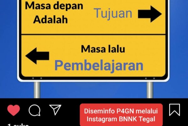 Diseminasi Informasi melalui Instagram BNNK Tegal