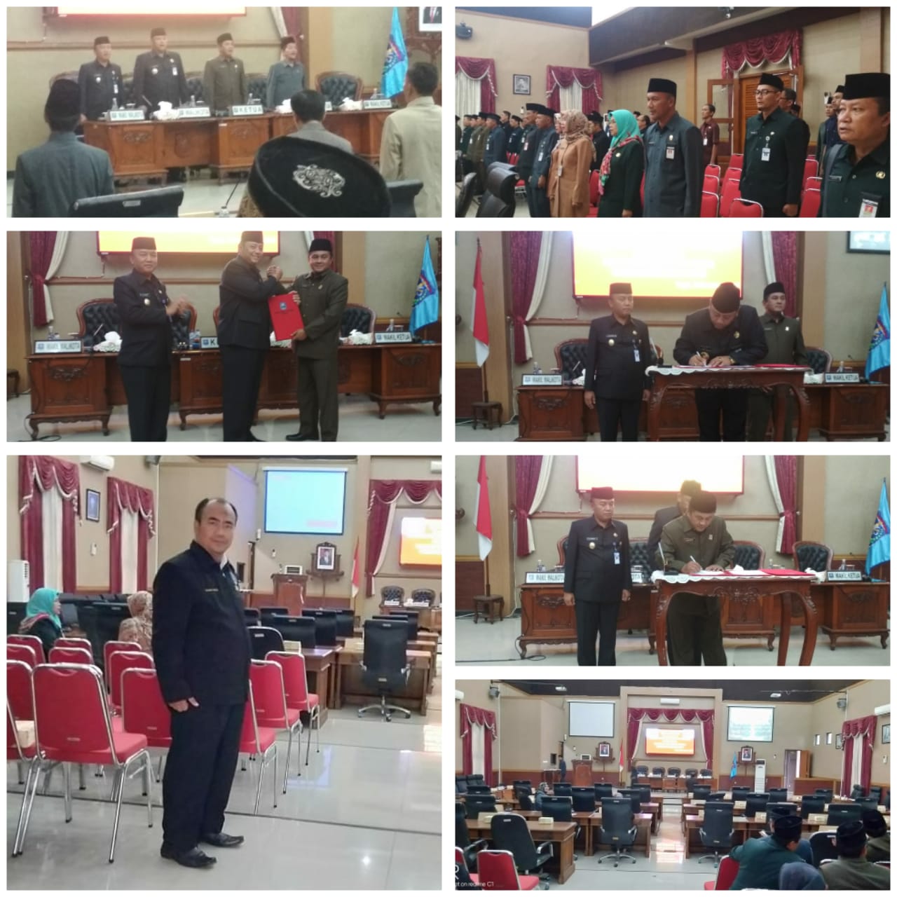 Menghadiri Undangan Rapat Paripurna DPRD Kota Tegal Menghadiri Undangan Rapat Paripurna DPRD Kota Tegal
