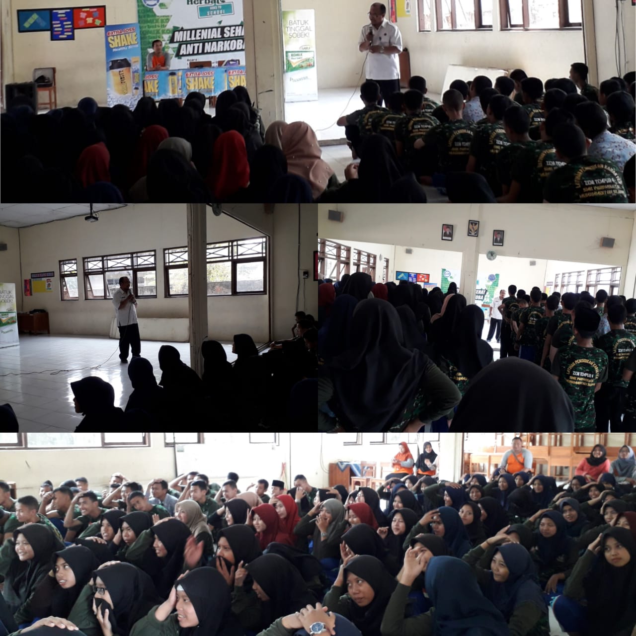 Road Show Go To School, Milenial Sehat Tanpa Narkoba Road Show Go To School, Milenial Sehat Tanpa Narkoba