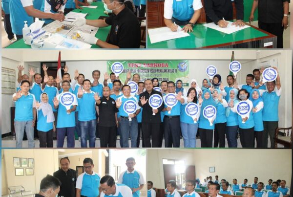 BNN Kota Tegal Tes urin Pegawai Pengadilan Negeri Pemalang