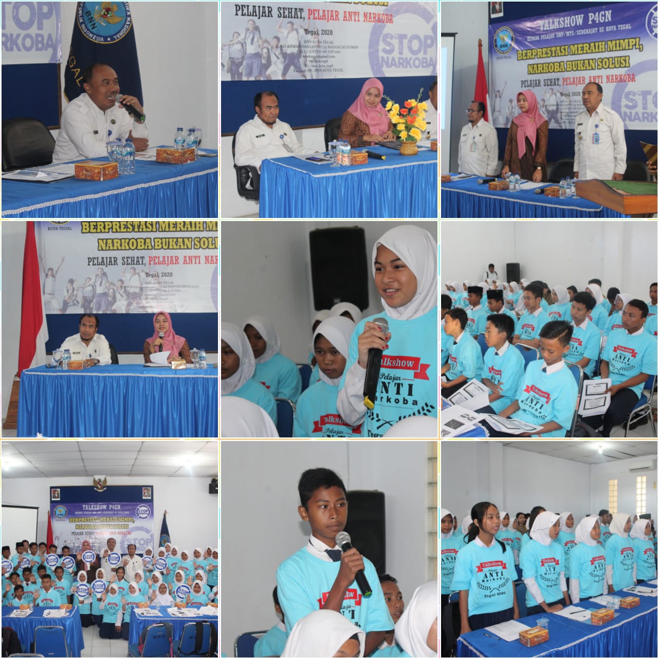 Diseminasi Informasi P4GN Melalui Talkshow Kepada Pelajar dengan tema Pelajar Anti Narkoba Diseminasi Informasi P4GN Melalui Talkshow Kepada Pelajar dengan tema Pelajar Anti Narkoba