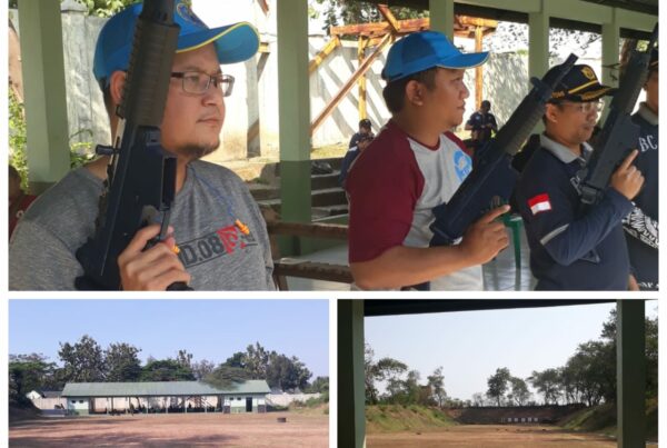 Kegiatan Latihan Menembak bersama BC Tegal dan Batalyon Infantri Yonif 407/PK