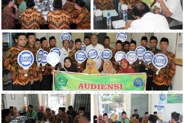 Audiensi Forum Komunikasi Penyuluh Agama Islam (FKPAI) Kementerian Agama Kabupaten Tegal Dengan BNN Kota Tegal