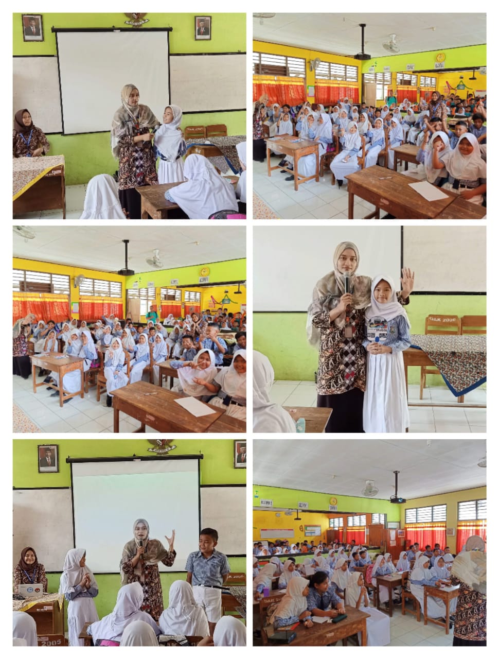 Diseminasi Informasi P4GN di melalui sosialisasi bahaya Narkoba kepada pelajar SDN Kejambon 10, Tegal Diseminasi Informasi P4GN di melalui sosialisasi bahaya Narkoba kepada pelajar SDN Kejambon 10, Tegal