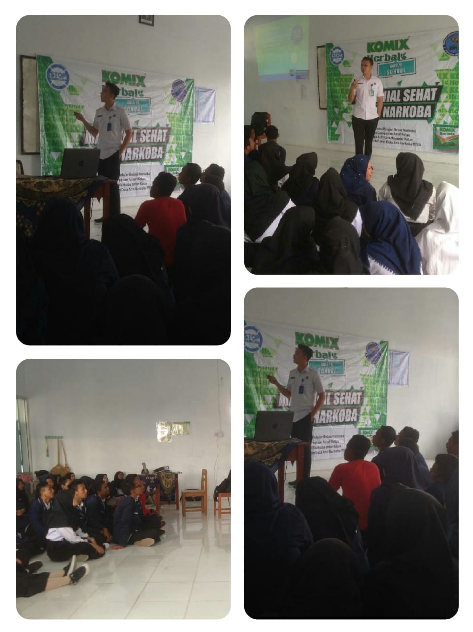 Road Show Go To School, Milenial Sehat Tanpa Narkoba di SMK Ikhsaniah Tegal Road Show Go To School, Milenial Sehat Tanpa Narkoba di SMK Ikhsaniah Tegal