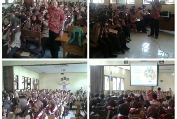 Road Show Go To School, Milenial Sehat Tanpa Narkoba di SMK Bhakti Praja Dukuhwaru