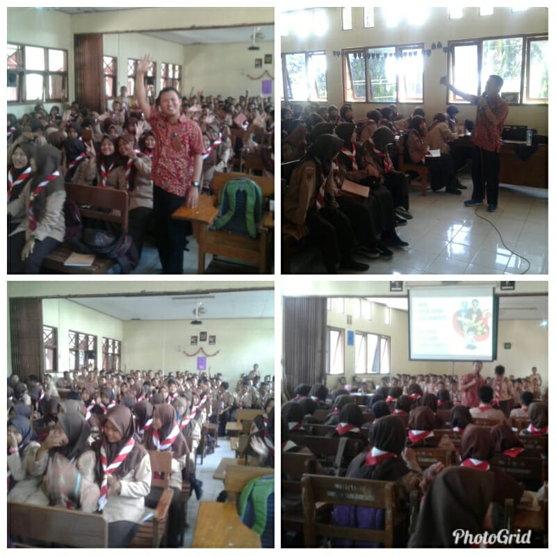 Road Show Go To School, Milenial Sehat Tanpa Narkoba di SMK Bhakti Praja Dukuhwaru Road Show Go To School, Milenial Sehat Tanpa Narkoba di SMK Bhakti Praja Dukuhwaru