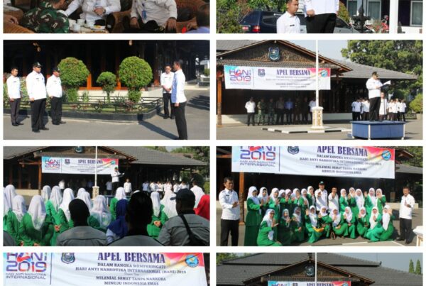 Apel Bersama Dalam Rangka Hari Anti Narkotika Internasional (HANI) 2019
