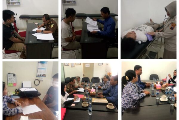 Asesmen Terpadu dan case conference tersangka inisial RP dan FK di BNN Kota Tegal