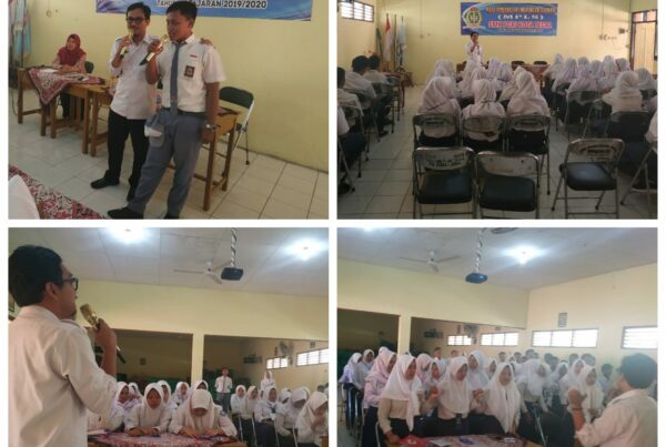 Diseminasi Informasi Sosialisasi P4GN pada kegiatan Masa Pengenalan Lingkungan Sekolah di SMK PGRI Kota Tegal
