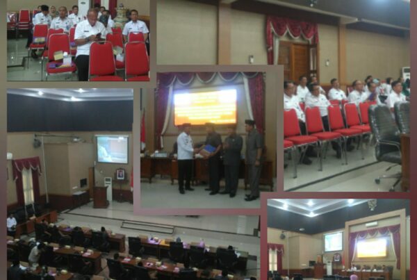 Penyampaian penjelasan walikota Tegal atas pengantar nota keuangan Raperda Kota Tegal tentang APBD Kota Tegal Tahun anggaran 2020