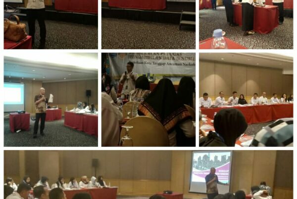 PEMBEKALAN ENUMERATOR (PETUGAS PENGAMBIL DATA) PEMETAAN KOTA TANGGAP ANCAMAN NARKOBA 2019 PEMBEKALAN ENUMERATOR (PETUGAS PENGAMBIL DATA) PEMETAAN KOTA TANGGAP ANCAMAN NARKOBA 2019
