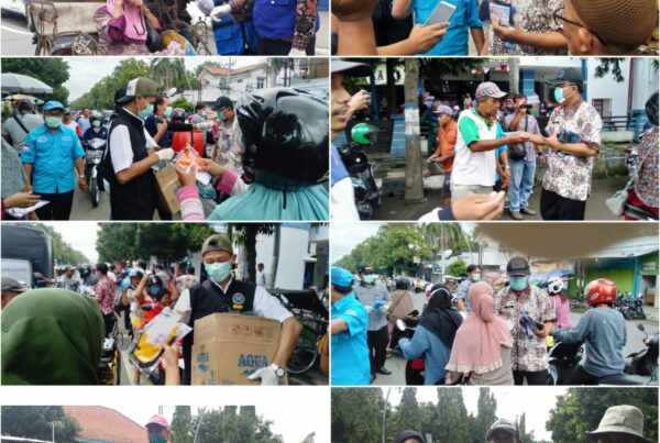 BNNK TEGAL BERBAGI MASKER STOP CORONA (COrona kaRO NArkoba)