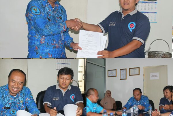 Kegiatan MoU (Perjanjian Kerjasama ) antara BNNK Tegal dengan Pantura Siber Media