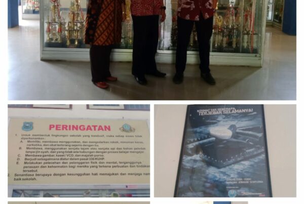 Supervisi Pelaksanaan Advokasi Pembangunan Berwawasan Anti Narkoba pada Lingkungan Pendidikan SMAN 1 Tegal