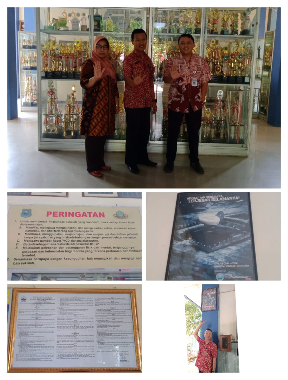 Supervisi Pelaksanaan Advokasi Pembangunan Berwawasan Anti Narkoba pada Lingkungan Pendidikan SMAN 1 Tegal Supervisi Pelaksanaan Advokasi Pembangunan Berwawasan Anti Narkoba pada Lingkungan Pendidikan SMAN 1 Tegal