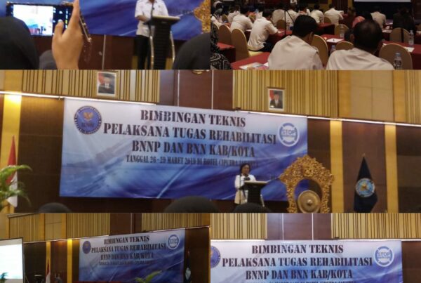 BIMBINGAN TEKNIS PELAKSANA TUGAS REHABILITASI BNNP DAN KAB/KOTA.