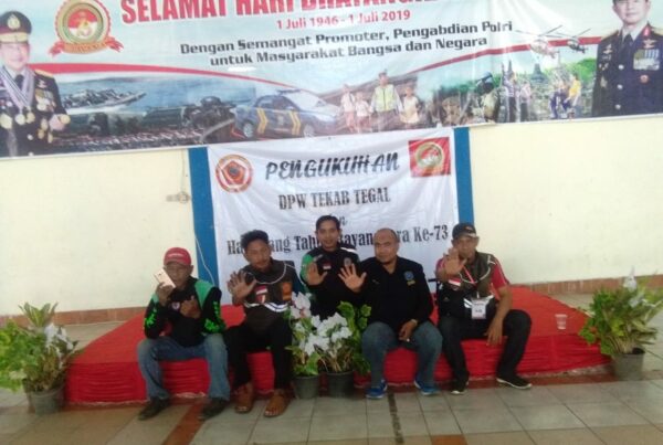 Undangan Pengukuhan Kepengurusan Dewan Pimpinan Wilayah Team Kusus Anti Begal ( DPW TEKAB ) Tegal