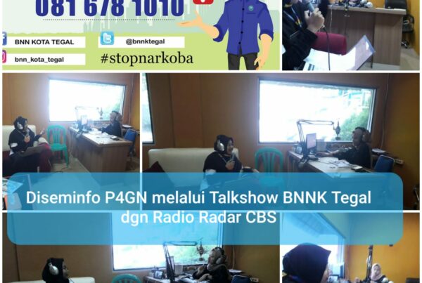 Diseminasi Informasi melalui Talkshow siaran langsung Radio Radar Tegal