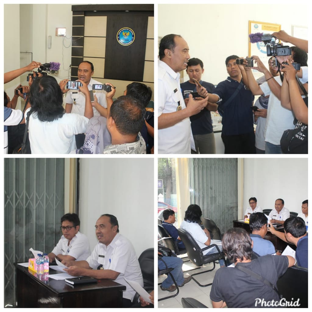Press Release Akhir Tahun 2019 di BNN Kota Tegal Press Release Akhir Tahun 2019 di BNN Kota Tegal