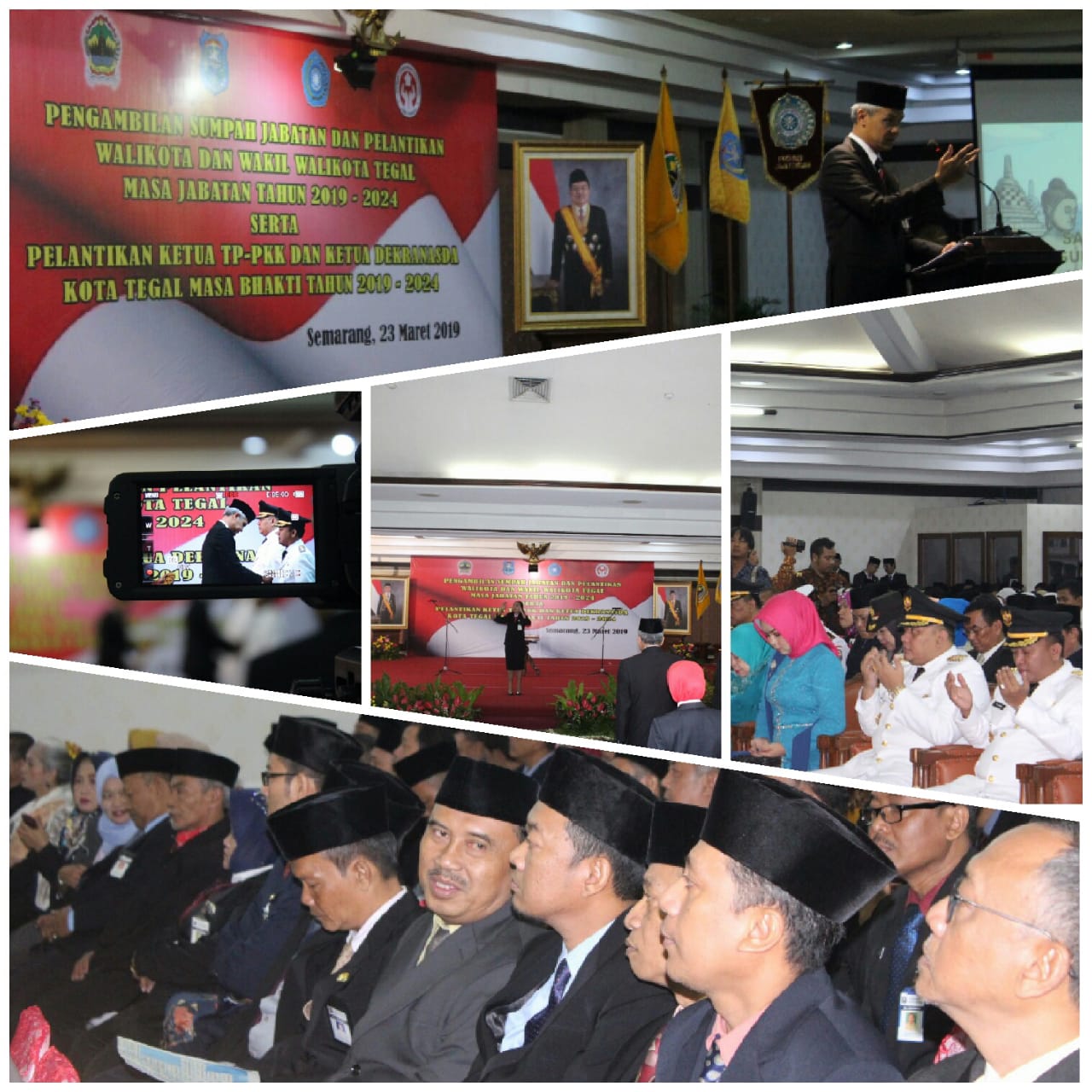 PELANTIKAN WALIKOTA DAN WAKIL WALIKOTA TEGAL 2019-2024 PELANTIKAN WALIKOTA DAN WAKIL WALIKOTA TEGAL 2019-2024