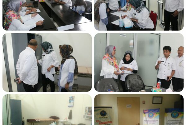 Visitasi Rekomendasi ijin Operasional Klinik BNN Kota Tegal oleh Tim dari Dinas Kesehatan Kota Tegal